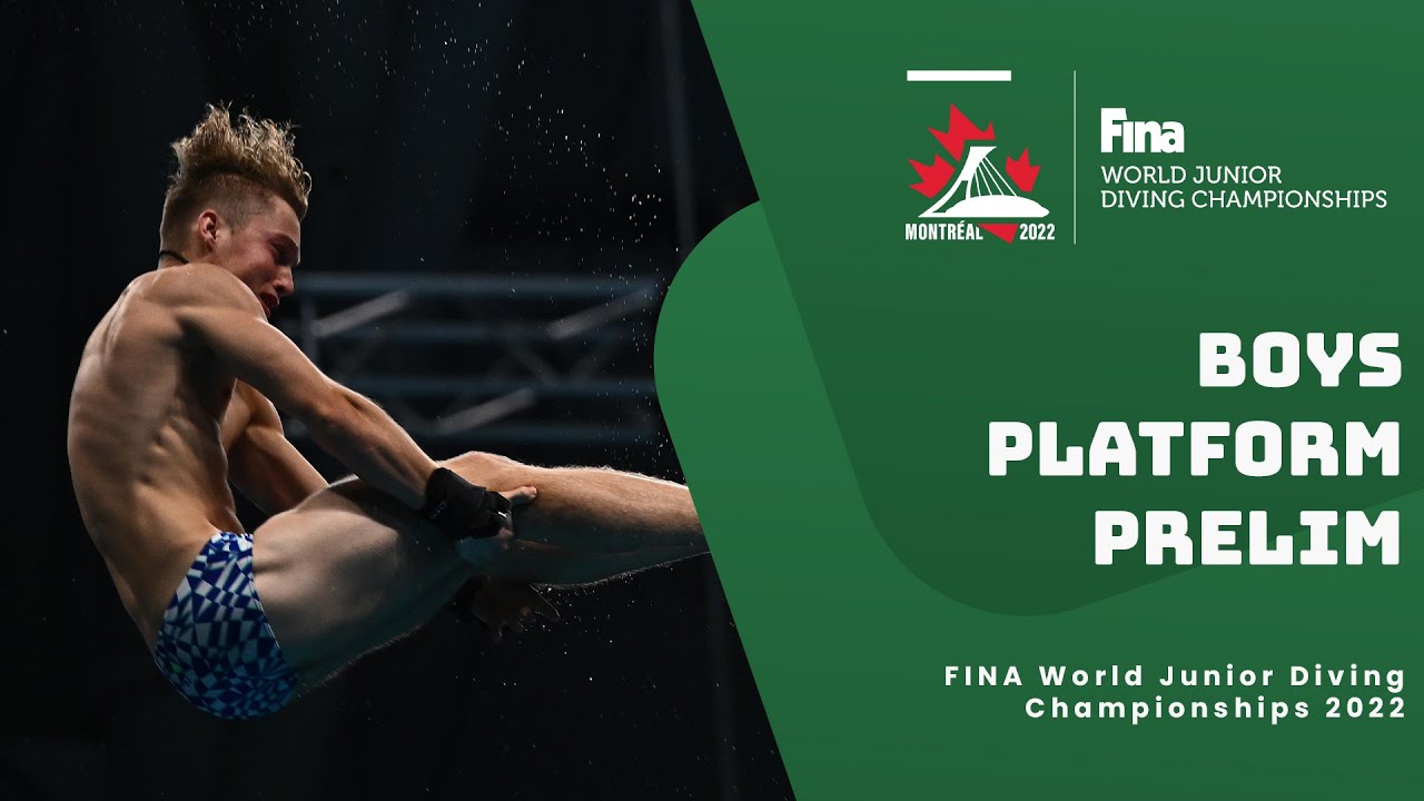 LIVE Diving Prelims | Boys 16-18 | Platform | World Junior Champs 2022