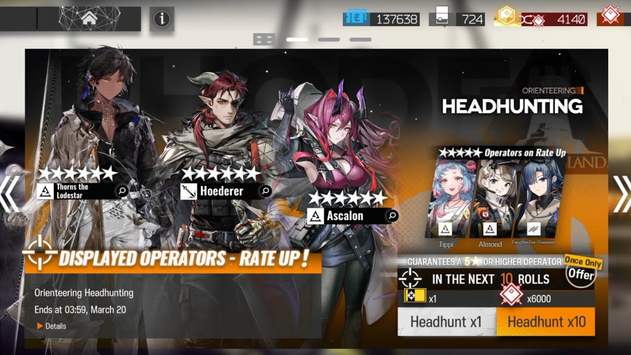 For new 5 star Tippi | Arknights | Orienteering banner gacha pulls 