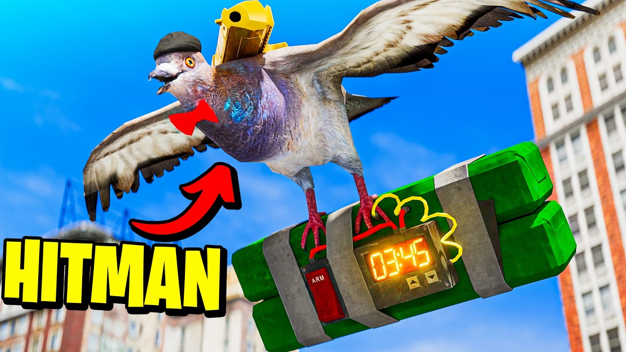 Hitman pigeon in GTA 5 RP
