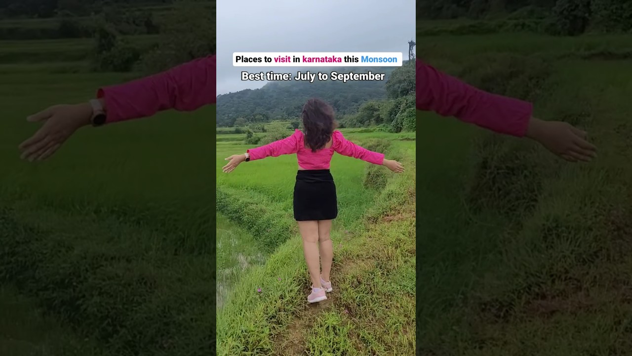 KARNATAKA&rsquo;S 2025 MONSOON MAGIC! 😱🌧️ (7 SECRET PLACES NOBODY SHOWS!) | MUST VISIT! 🏞️ #Shorts
