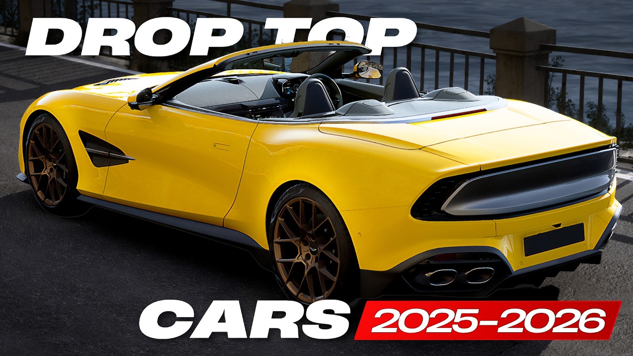 Upcoming Drop-Top Cars and Performance Convertibles for 2026
