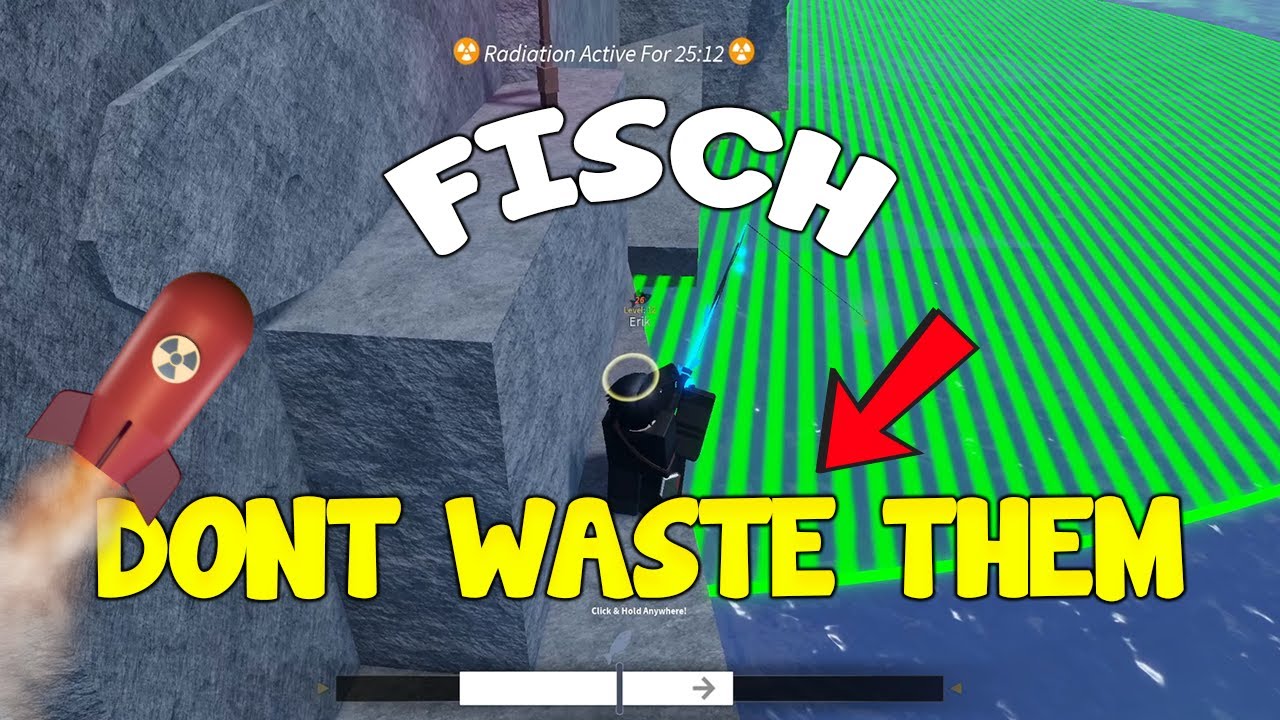 HOW TO EFFIECIENTLY USE NUKES IN FISCH ROBLOX
