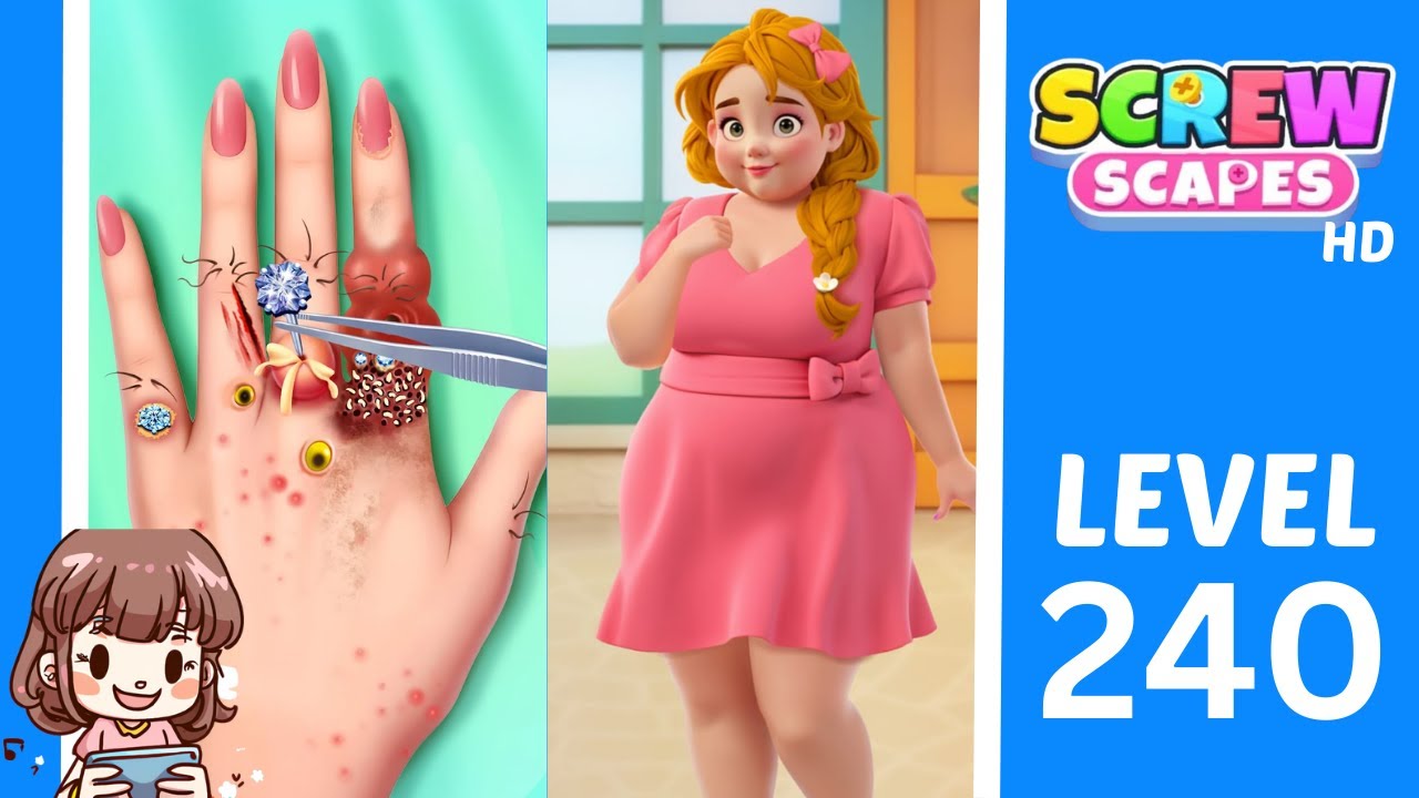 Screwscapes Level 240 Solution Walkthrough