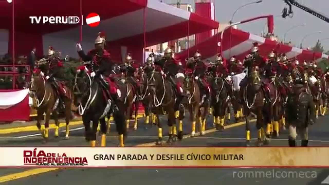 Gran Parada y Desfile Cívico Militar 2015 Perú (Completo HD)