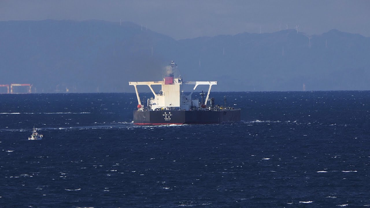 Crude Oil Tanker “元栄 GEN-EI” Ise Bay