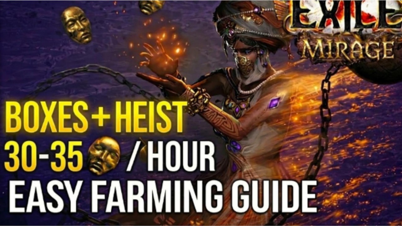 30+D/Hour With Strongboxes, Printing Scarabs And Blueprints FULL GUIDE - [POE 3.28] MIRAGE