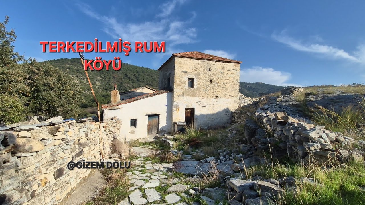 TERKEDİLMİŞ TARİHİ RUM EVLERİ 