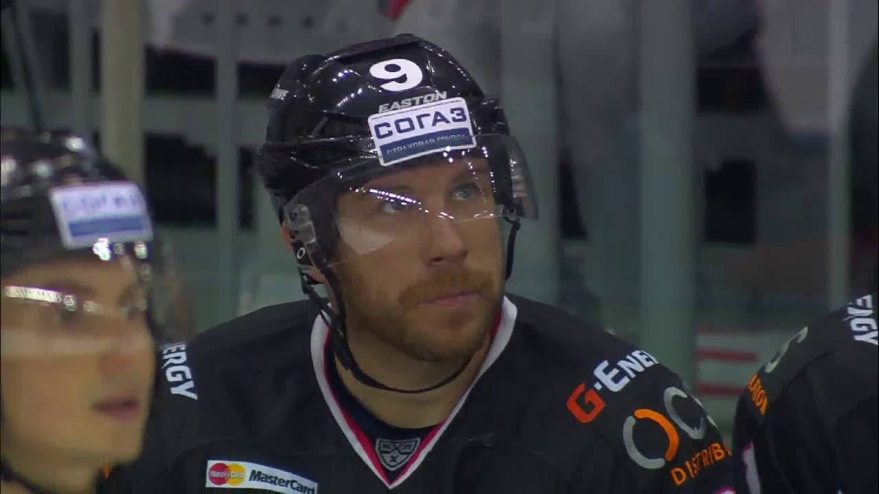 Derek Roy first KHL goal