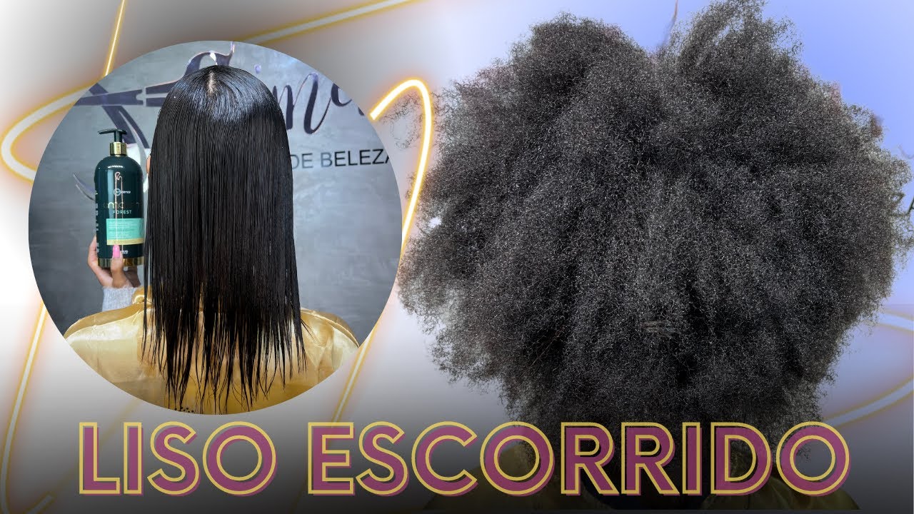 A MELHOR PROGRESSIVA PARA CABELOS EXTREMAMENTE CRESPOS E AFROS - COMO ALISAR DE PRIMEIRA? #lisoo