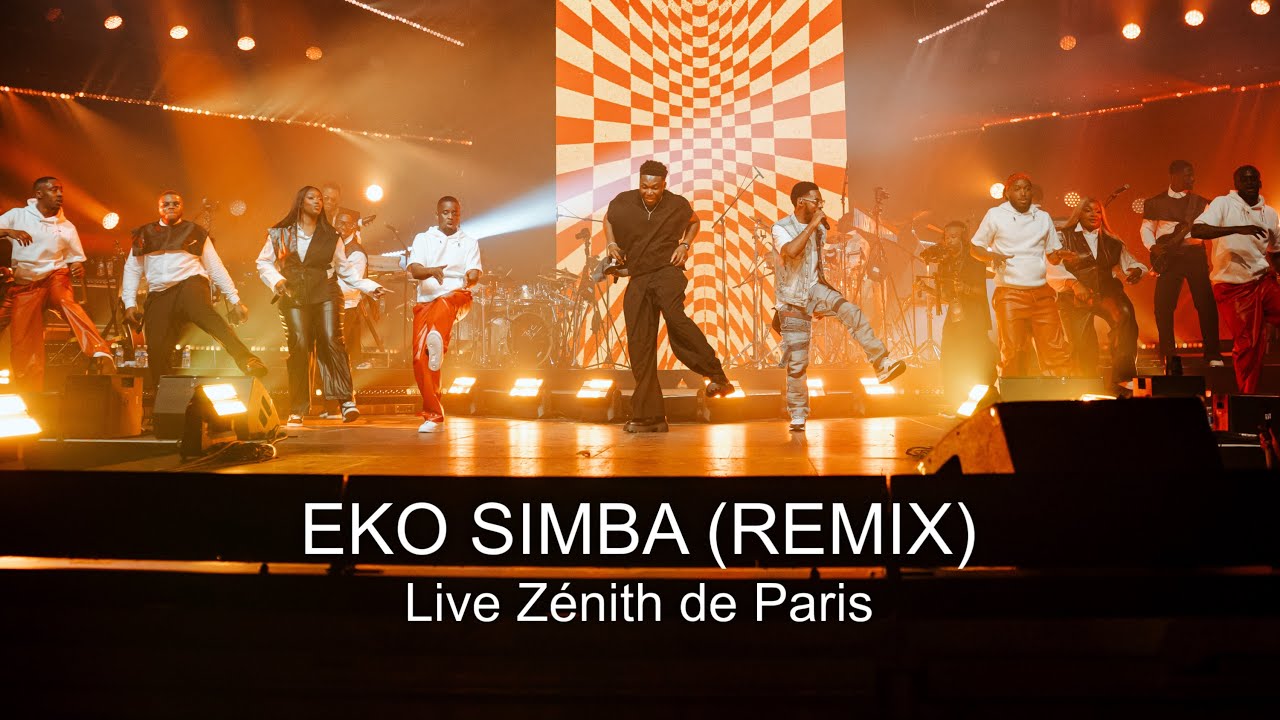 Jonathan C. Gambela - Eko Simba [Remix] (Live Zénith de Paris)