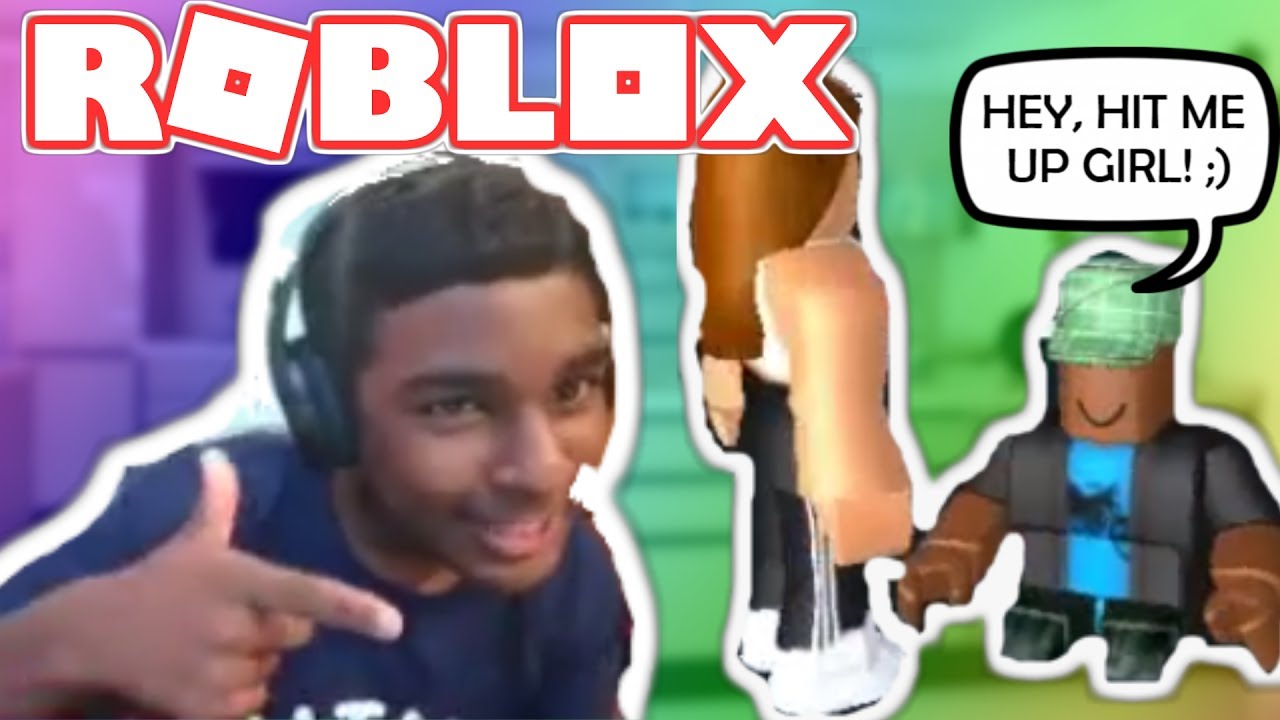 FLIRTING WITH GIRLS ON ROBLOX! | Roblox