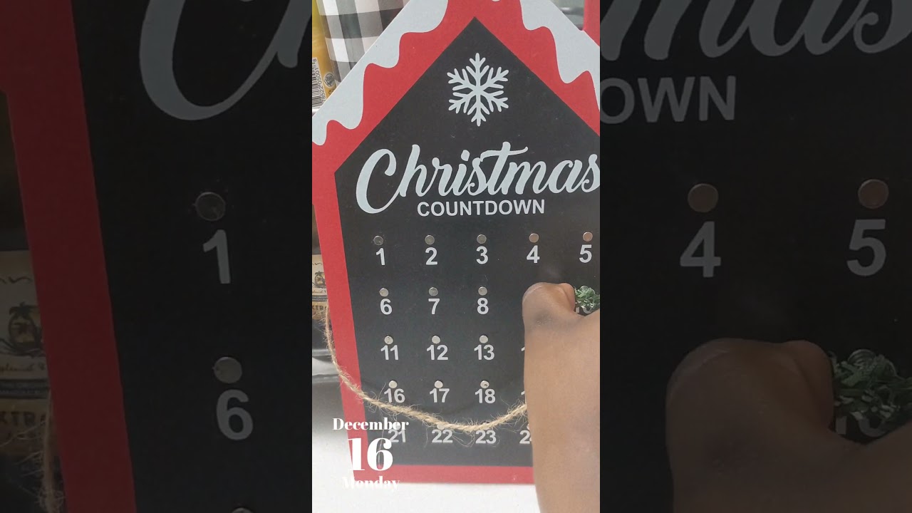 Christmas countdown day 16 2024 #christmas #christmascountdown