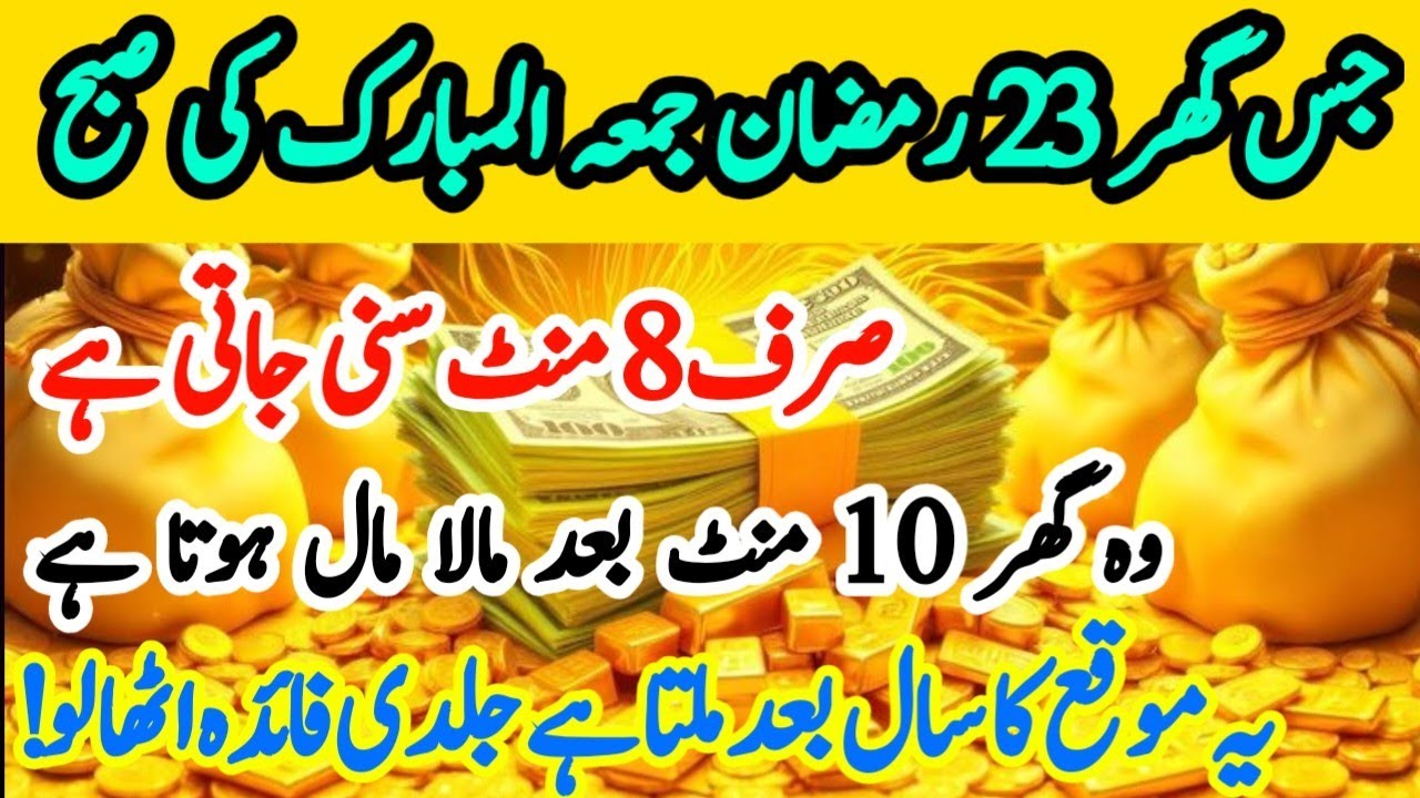 10 Minute Powerful Dua For Rizq | Open The Hidden Treasures Of Rizq & Money | Dolat Ka Wazifa rizq