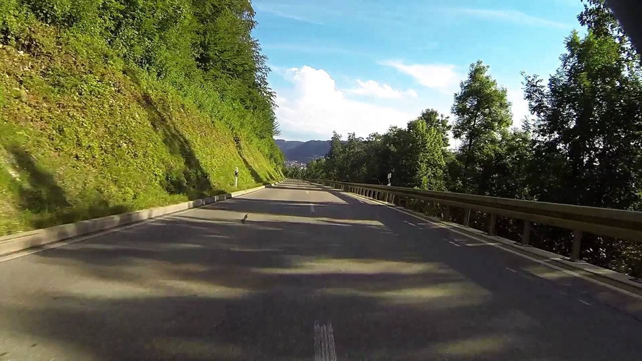 Fahre mit mir auf der St&ouml;ttener Steige von Geislingen Richtung St&ouml;tten und zur&uuml;ck.