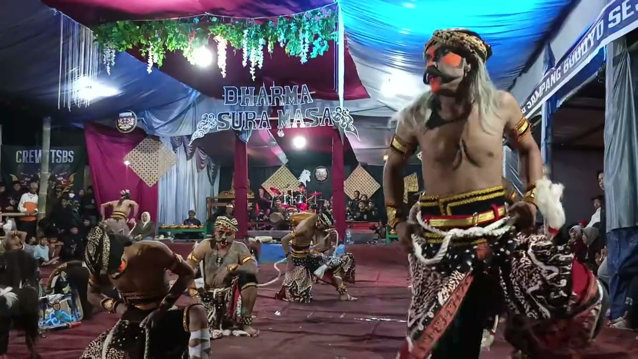 Tari warok||TSBS live gatak sari serang kejajar wonosobo