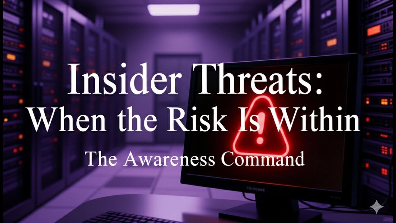 Insider Threats: When the Risk Is Within