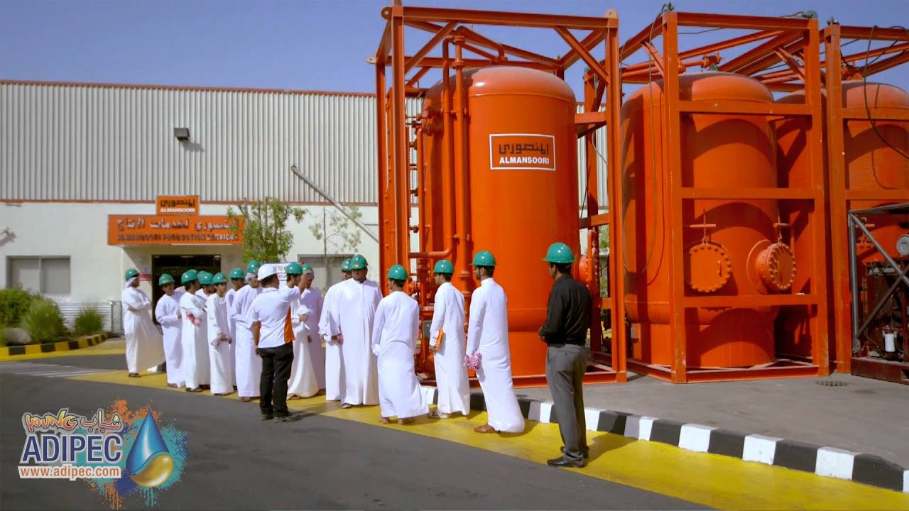 Young ADIPEC   Al Mansoori Visit 2014
