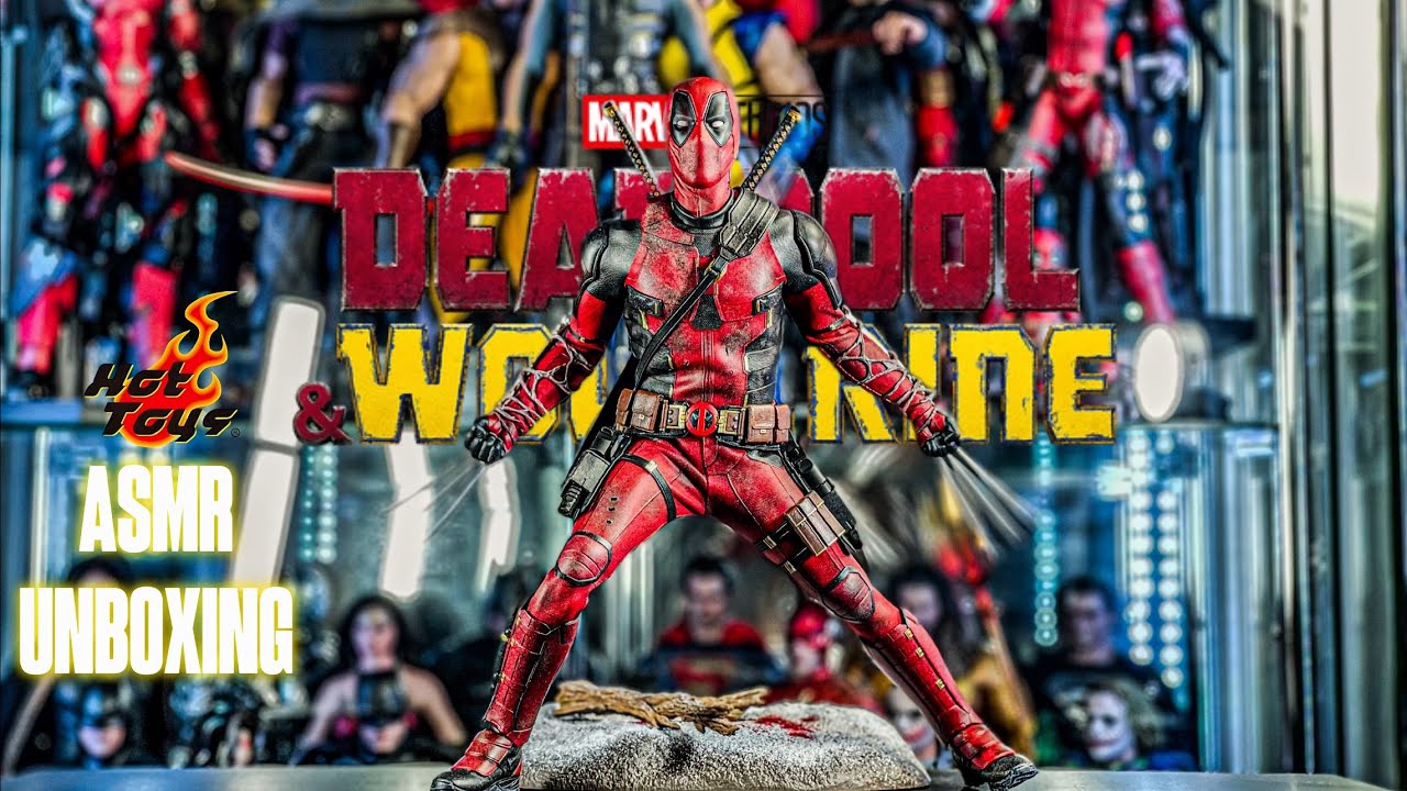 [ASMR UNBOXING] Hot Toys Deadpool Battling ver. #asmr #unboxing #hottoys
