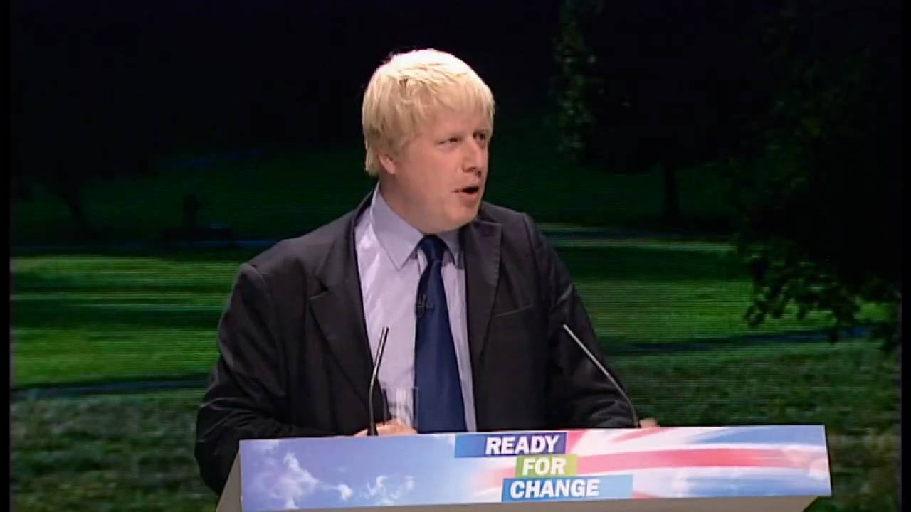 Tory Party conference: Boris Johnson's funny bits