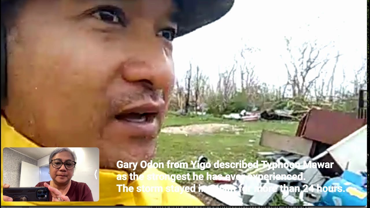 Guam resident shares firsthand experience of Super Typhoon Mawar devastation