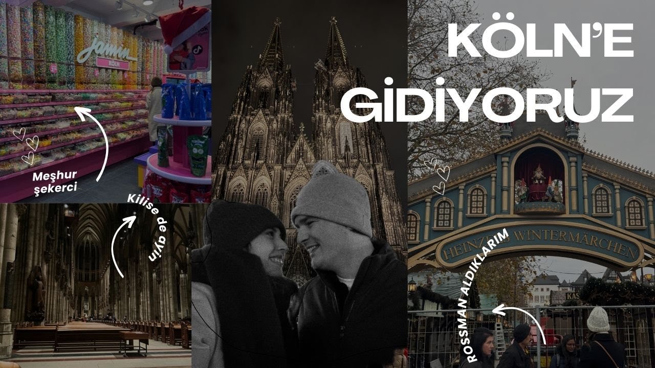 Brüksel’den Köln’e 🛍️✨ŞOK olduğum fiyatlar 😱 Rossman DM ve WMF Alışverişi #vlog #brükseldebirmerve