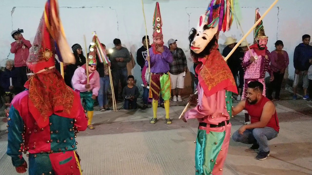 Un pequeño fragmento del Canaval San Juan Yolotepec chilolos
