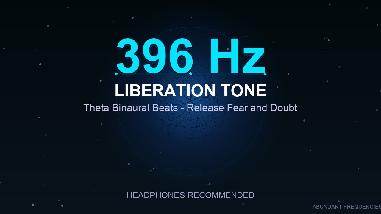396 Hz Liberation Tone ✦ Theta Binaural Beats to Release Fear & Doubt (12 Min)