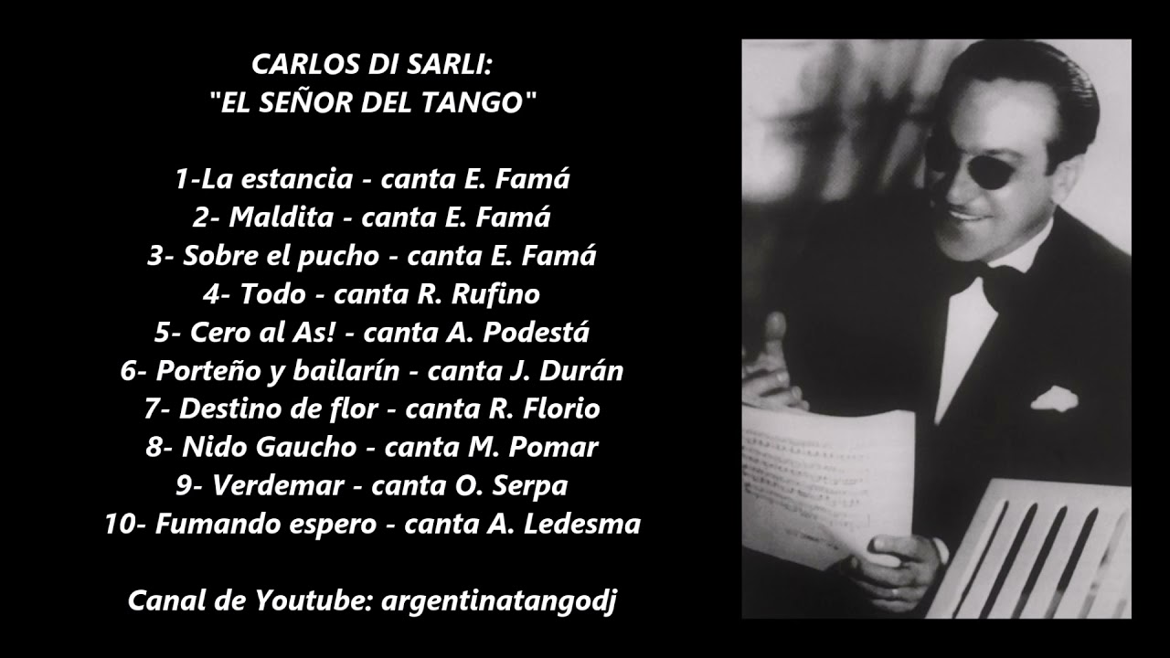 CARLOS DI SARLI - SEXTETO & ORQUESTA TÍPICA - 10 TANGAZOS