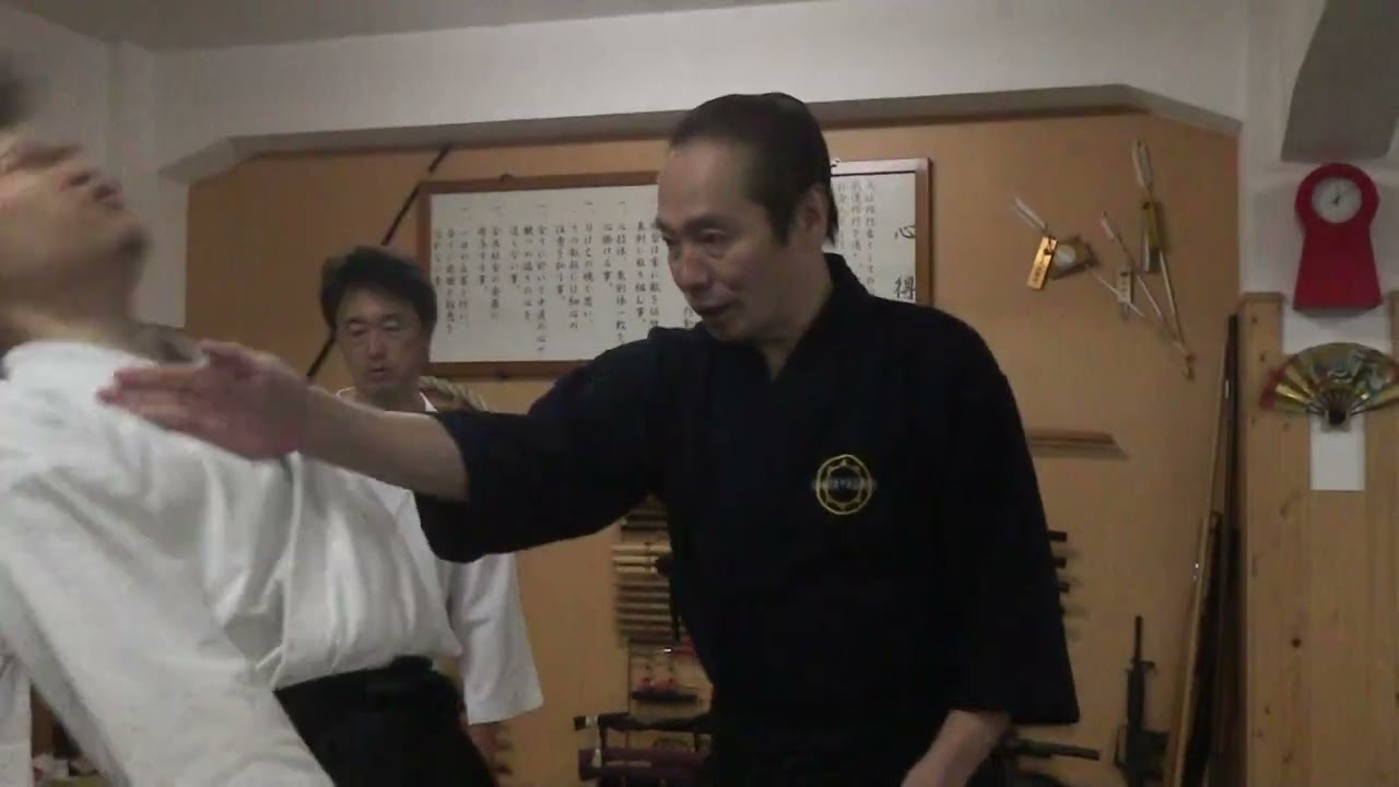 古武道　大東流合気柔術武門会　合気上げ下げは剣術の理合い
