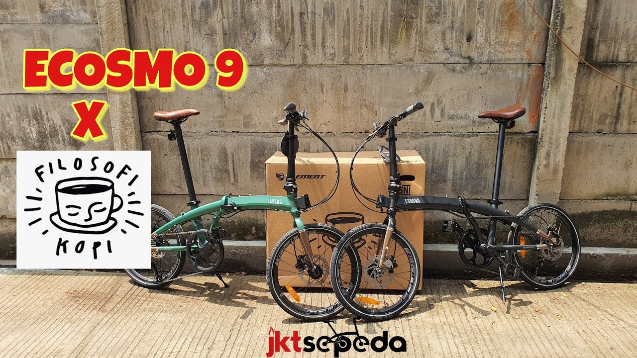 SEPEDA LIPAT ELEMENT ECOSMO 9 FILOSOFI KOPI