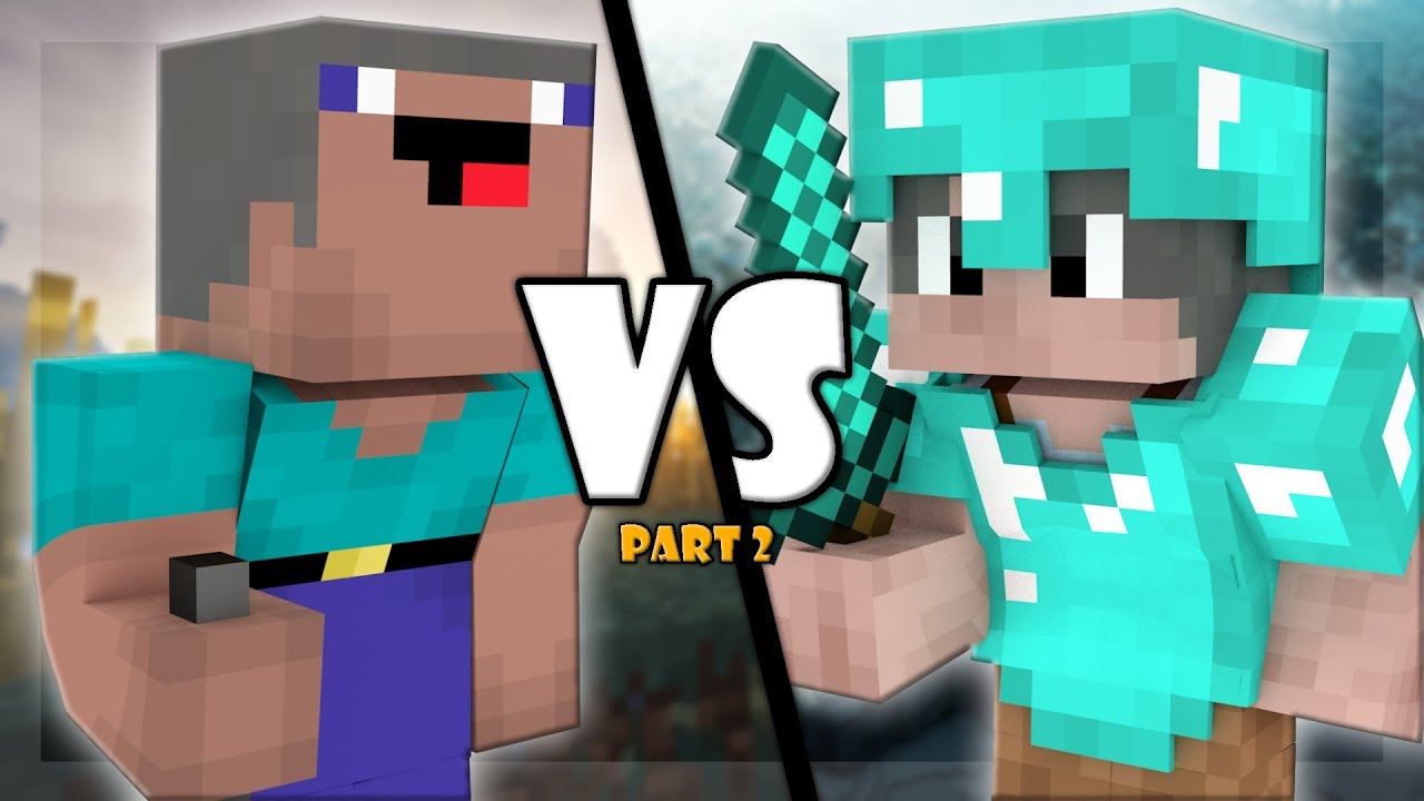 OLD NOOB VS OLD PRO 2 - Minecraft