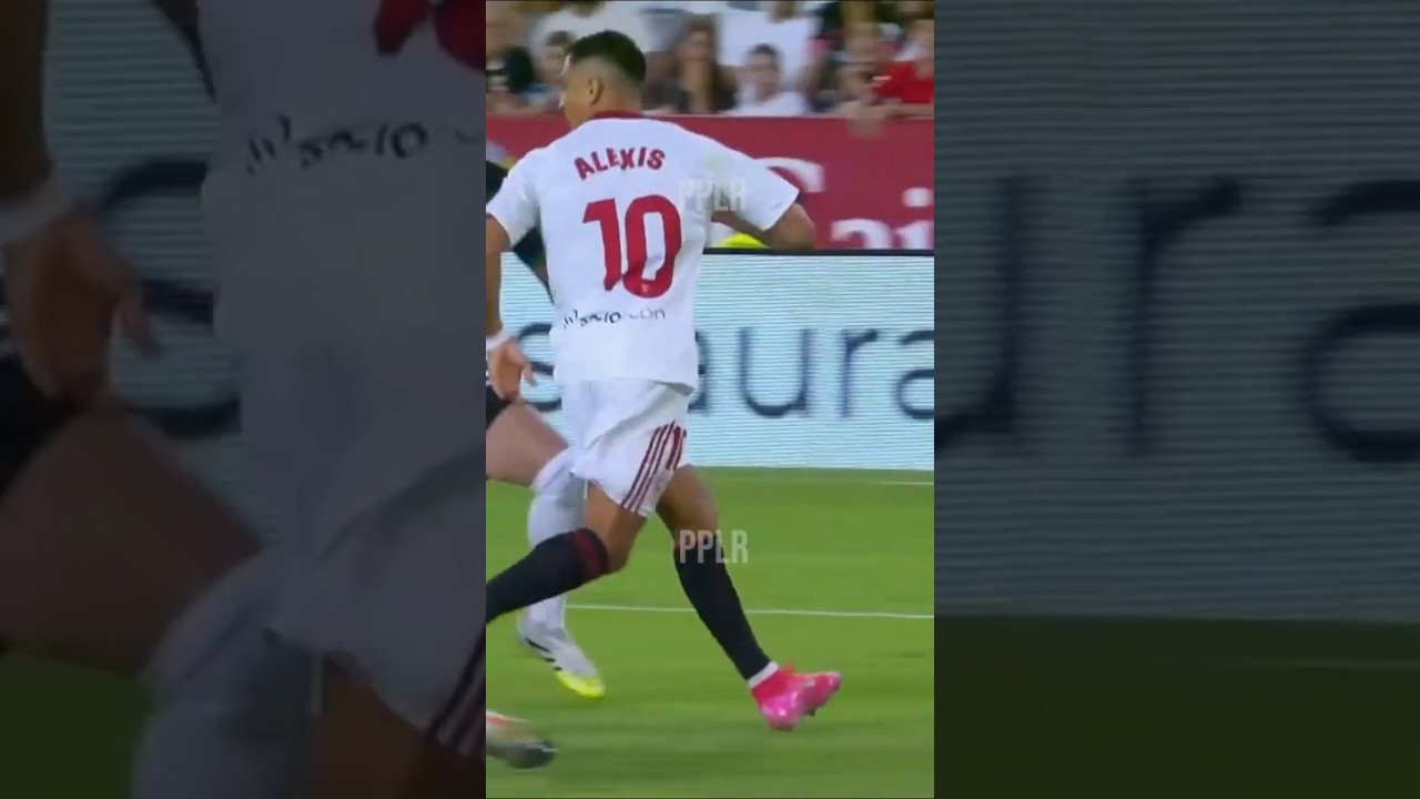 Alexis debut en Sevilla #jugadas #asistencia #alexissanchez