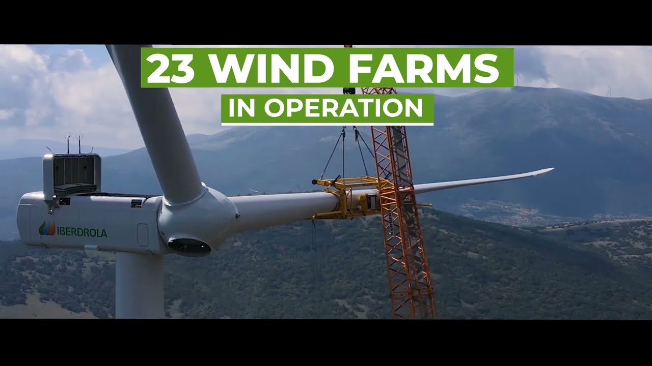 Rokani wind farm installation in Greece