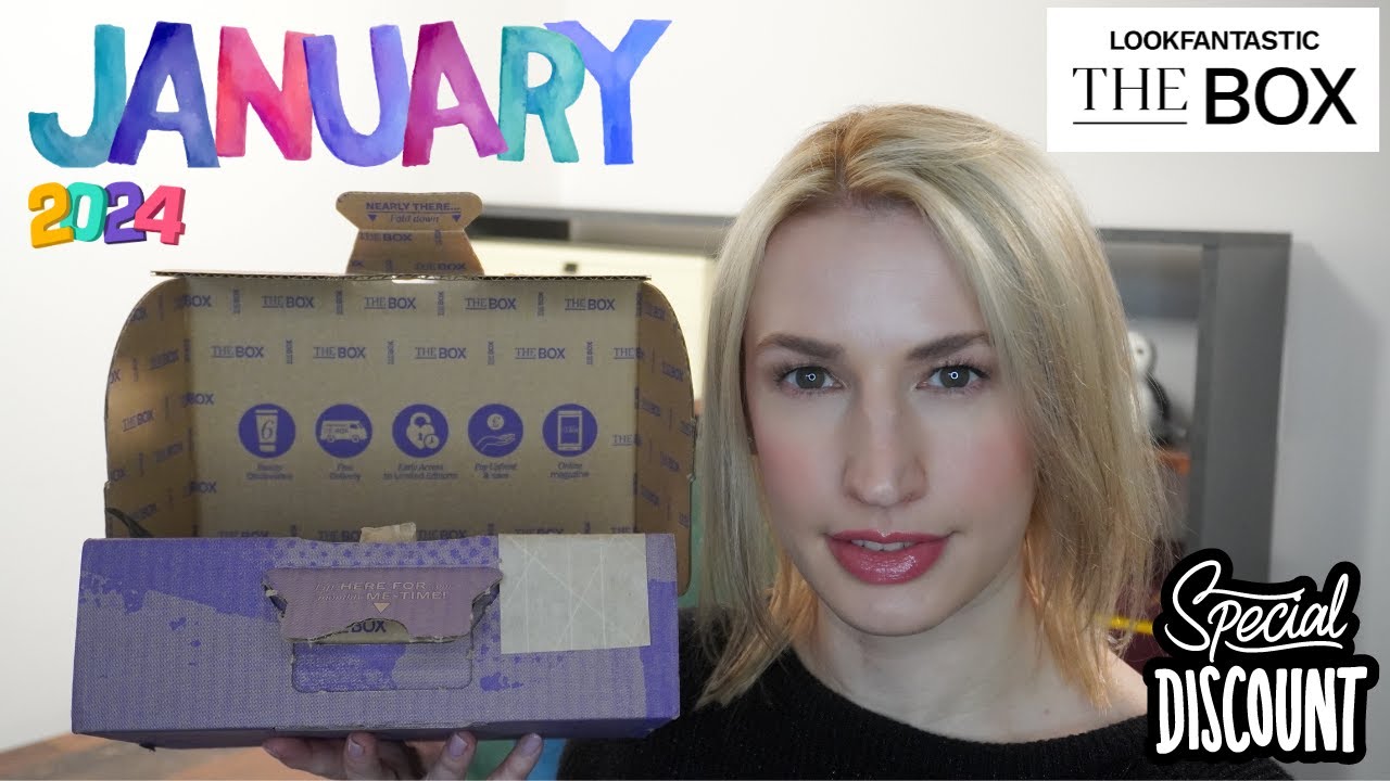 LOOKFANTASTIC BEAUTY BOX JANUARY 2024 & DISCOUNT CODE