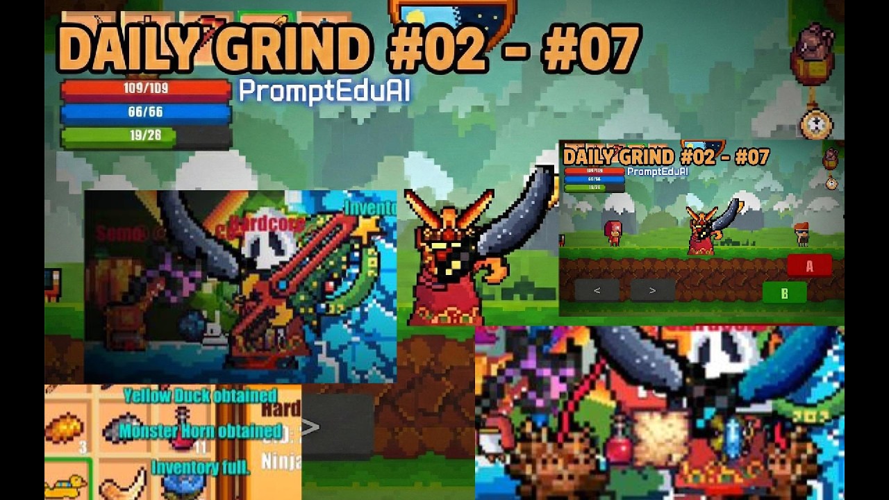 HUGE PROGRESS! Farming Nightmare Ore & Santa Bosses 🔥 | Pixel Survival 2 (Days 2-7)