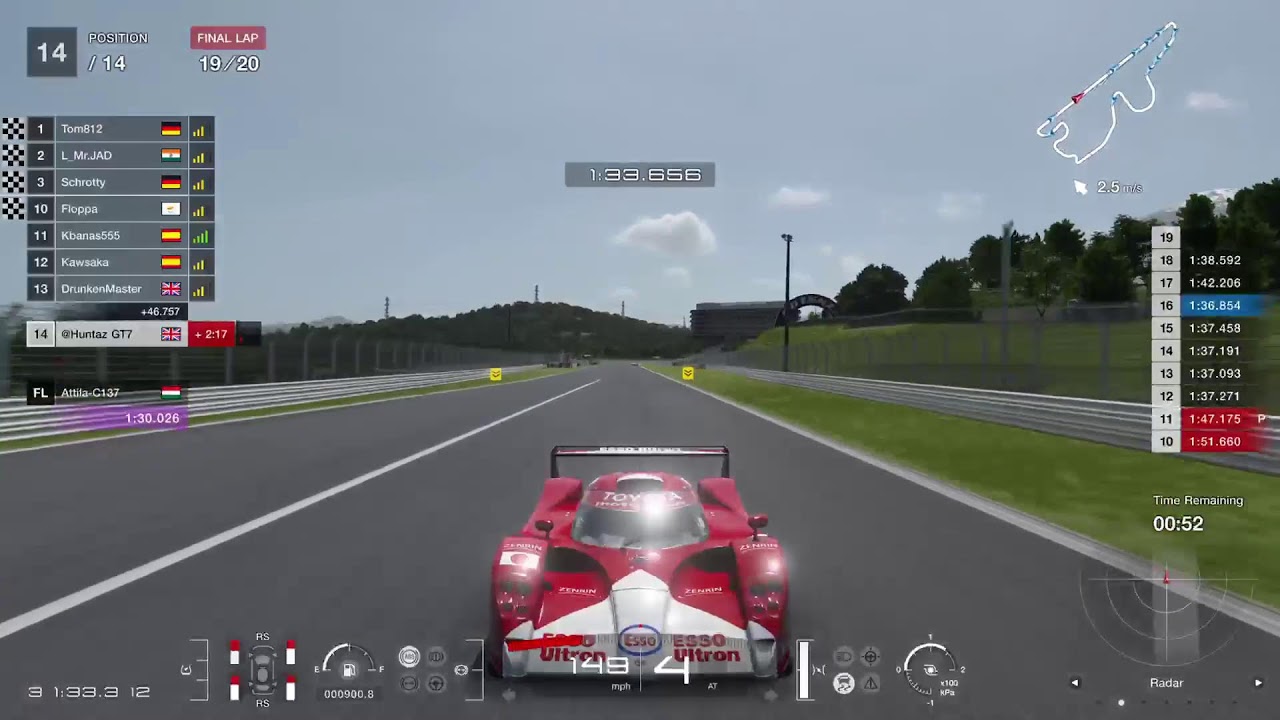Grand Turismo nations cup 18.00