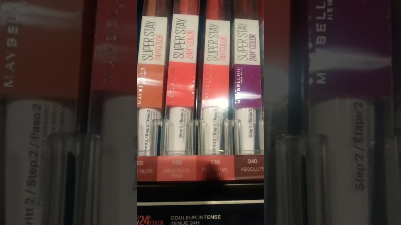 Top 1 des rouges longue tenue / Top 1 of longue lasting lip stick