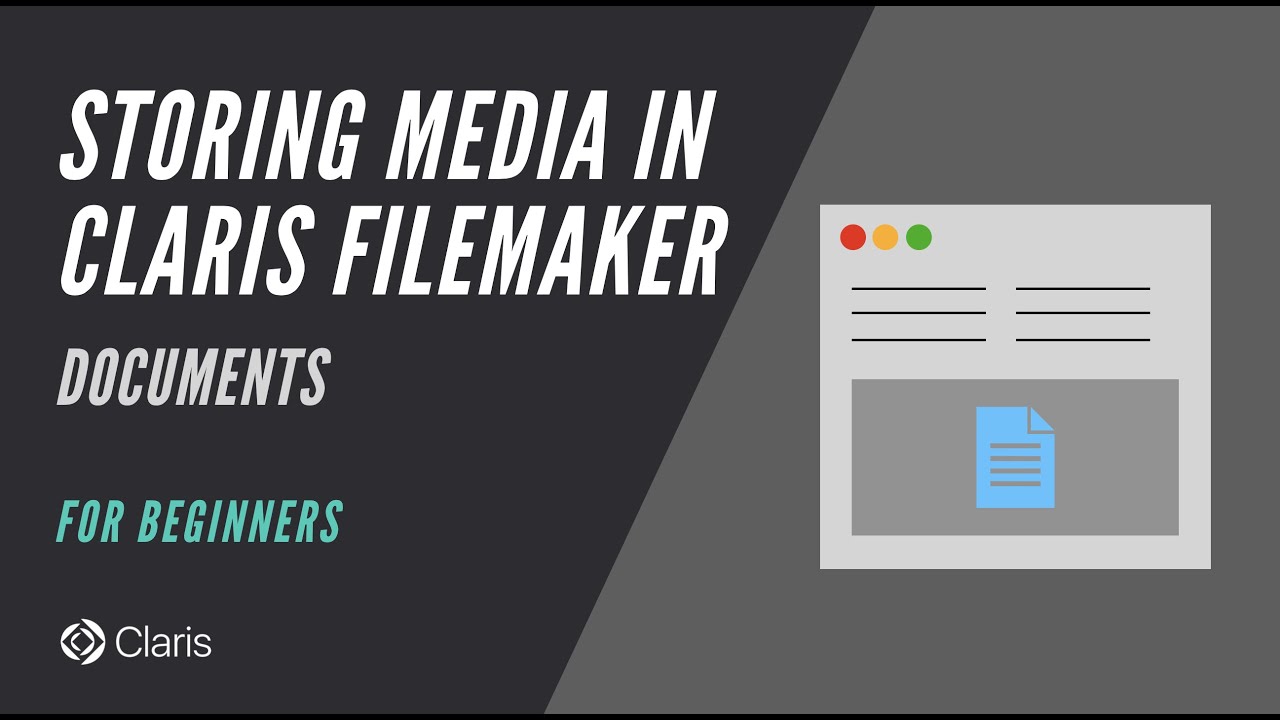 Storing Media in Claris FileMaker - Documents