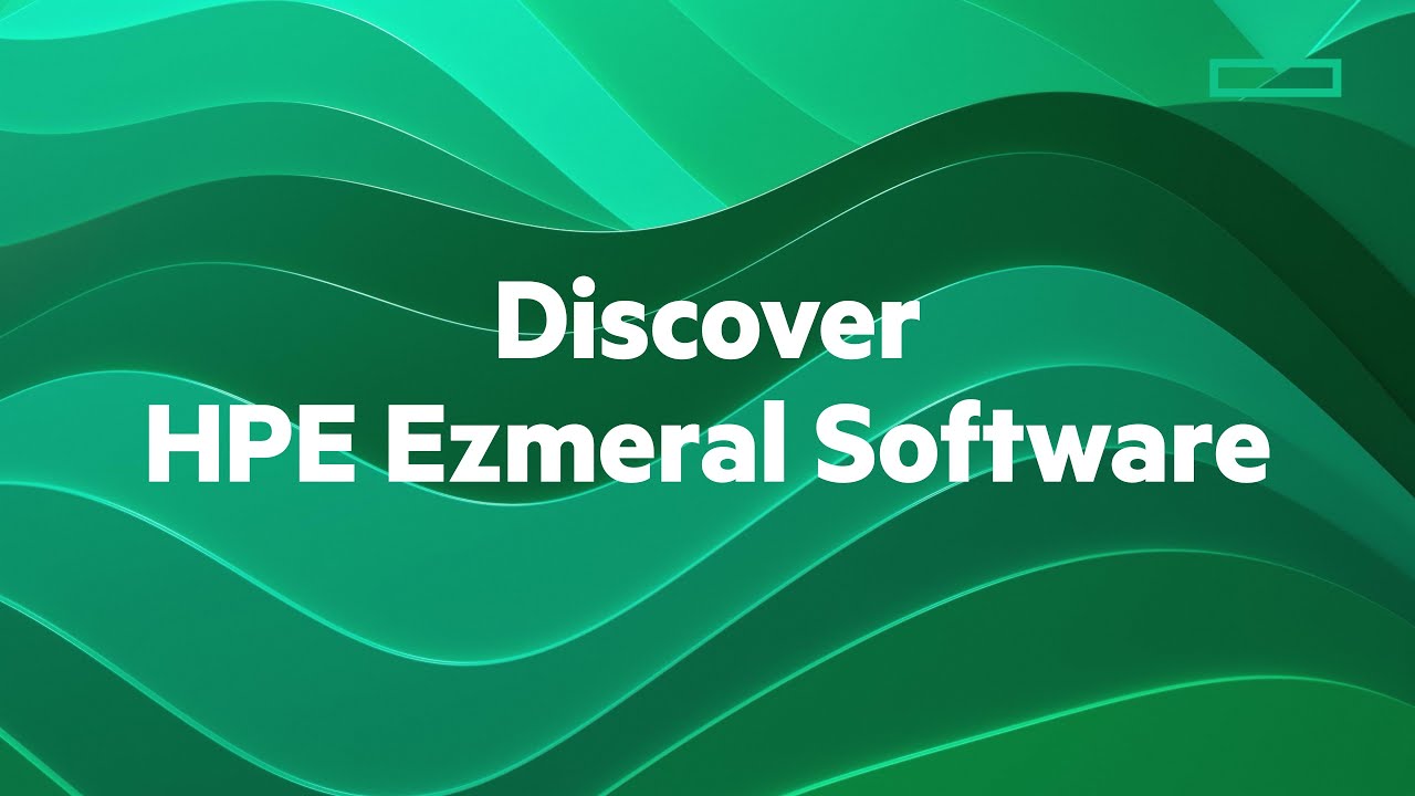 HPE Ezmeral Software Everywhere
