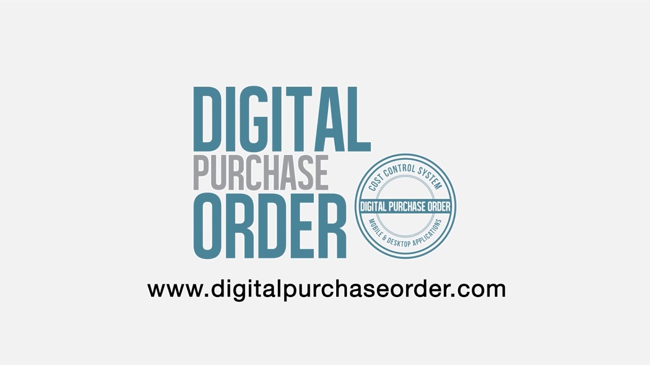 Welcome to Digital Purchase Order Software