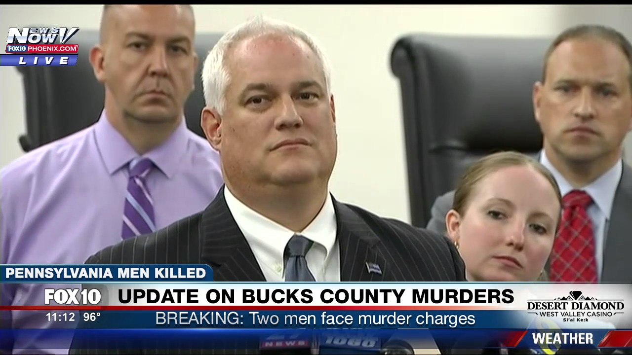 FNN: Two People Charged with Murder in Killing of 4 Young Men in Bucks County - PRESS CONFERENCE