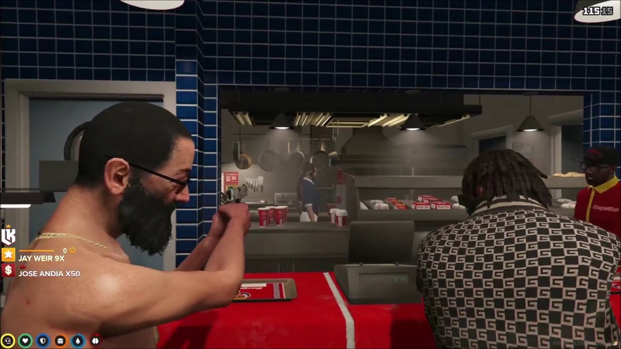 Chang Gang Kill Ash & Burgershot Employees