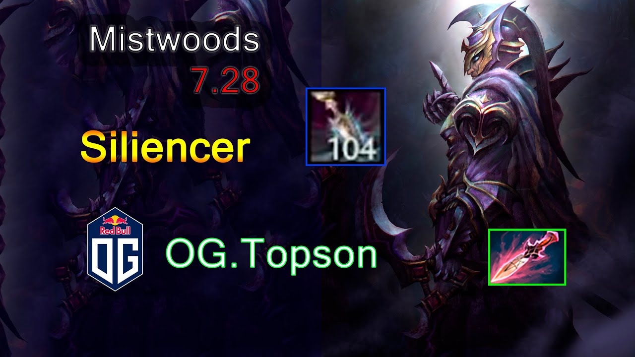 OG.Topson - Silencer | WITCH BLADE | Dota 2 7.28 Mistwoods
