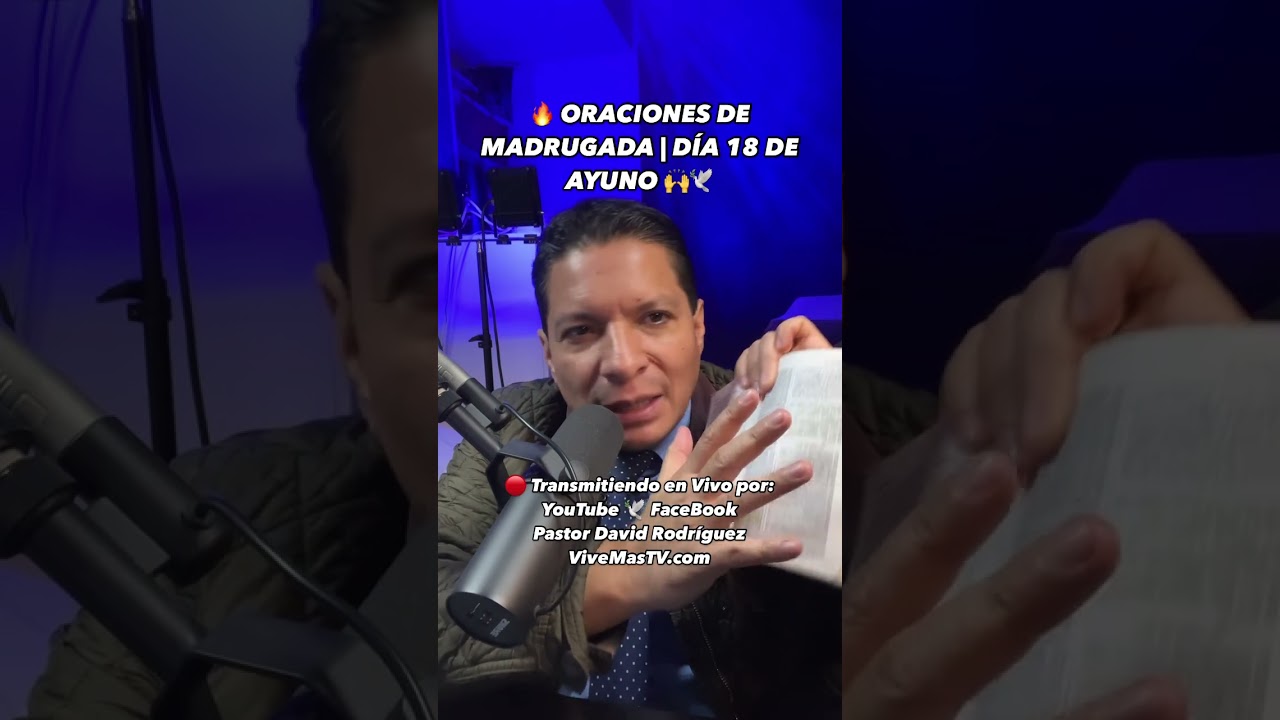#D&iacute;a18DeAyuno #Oraci&oacute;nDeMadrugada #AyunoYOraci&oacute;n #Jes&uacute;sTransforma