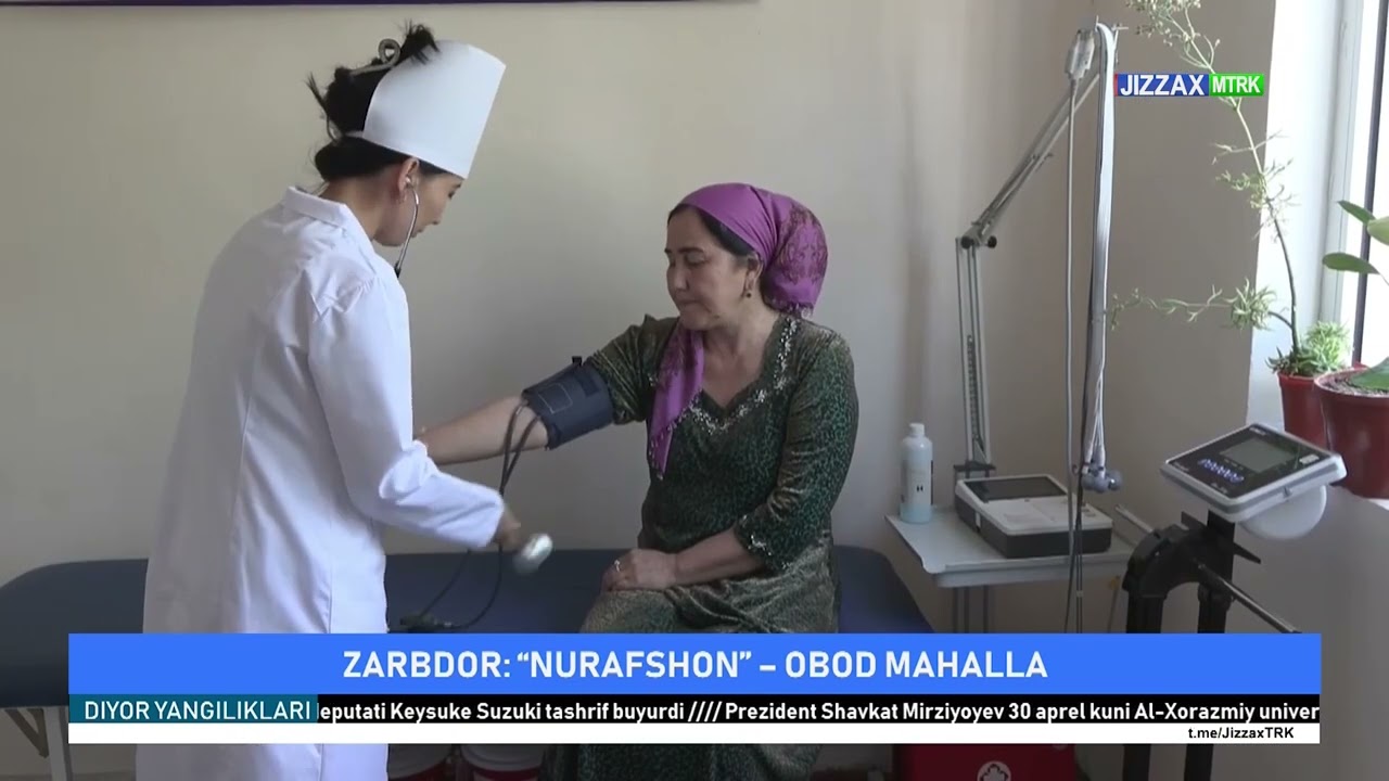 Obod bo'layotgan manzillar (Zarbdor tumani Nurafshon MFY)