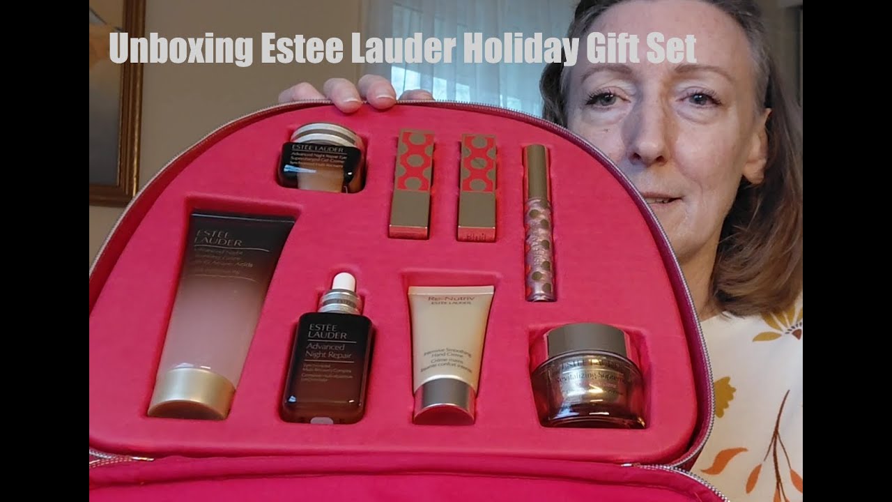 Unboxing Estee Lauder Holiday Gift Set