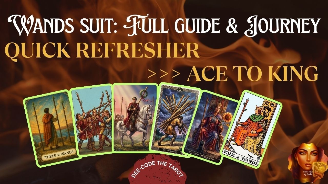 The Suit of Wands Explained: What Your Fire Energy Is REALLY Telling You #TarotReading #tarottips