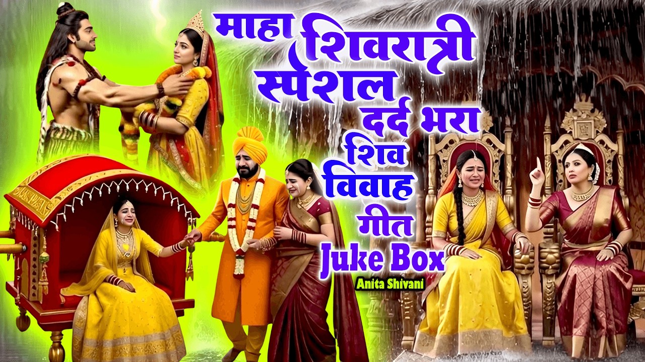 जईसे ओरिया बरिसे  गउरा बेटी - दर्द भरा शिव विवाह गीत , Shivratri Shiv Vivah #jukebox Anita Shivani .