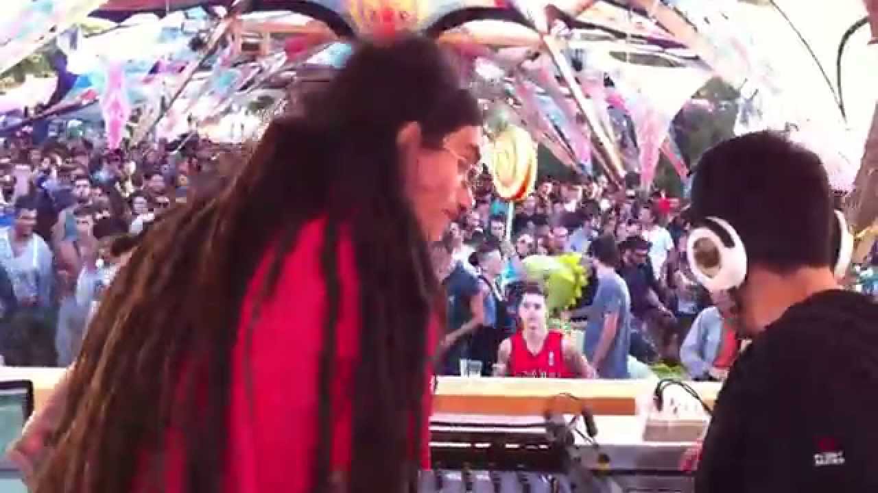 Atriohm - Rings of Fairy (rmx) // Blackmoon Festival '14 // last day's sunrise live-set