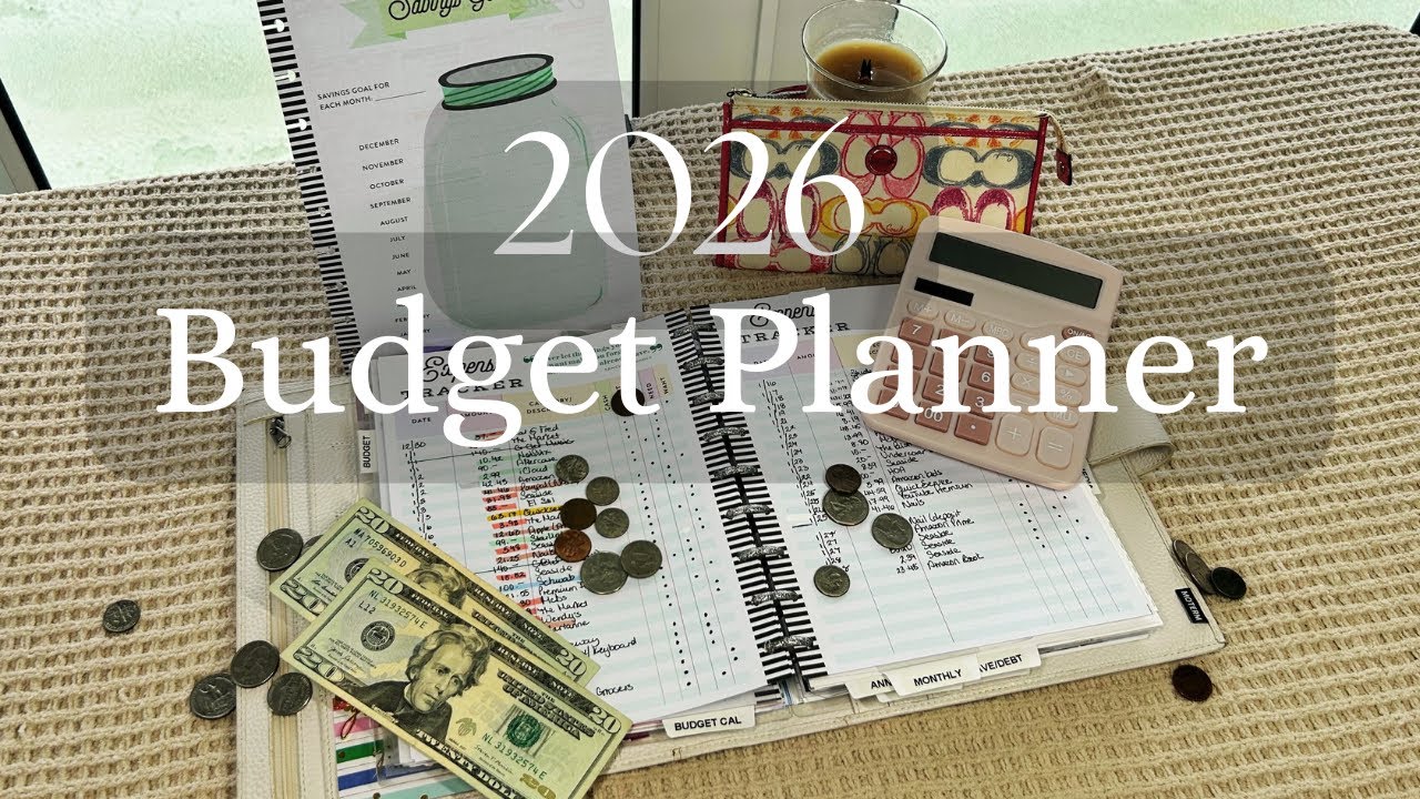 2026 Budget Planner Flip Through #planningcommunity